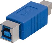 Adaptateur Powteq USB 3.0 - USB B femelle vers USB B mâle - Pièce de couplage USB 3.0