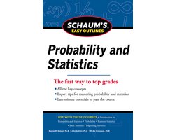 Omslag van Schaum'S Easy Outline Of Probability And Statistics