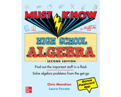 Must Know High School Algebra, Second Edition