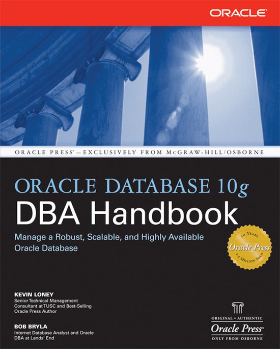 Oracle Database 10G Dba Handbook - cover