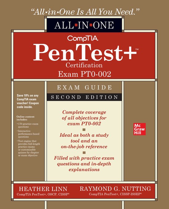 Foto: Comptia pentest certification all in one exam guide second edition exam pt0 002 