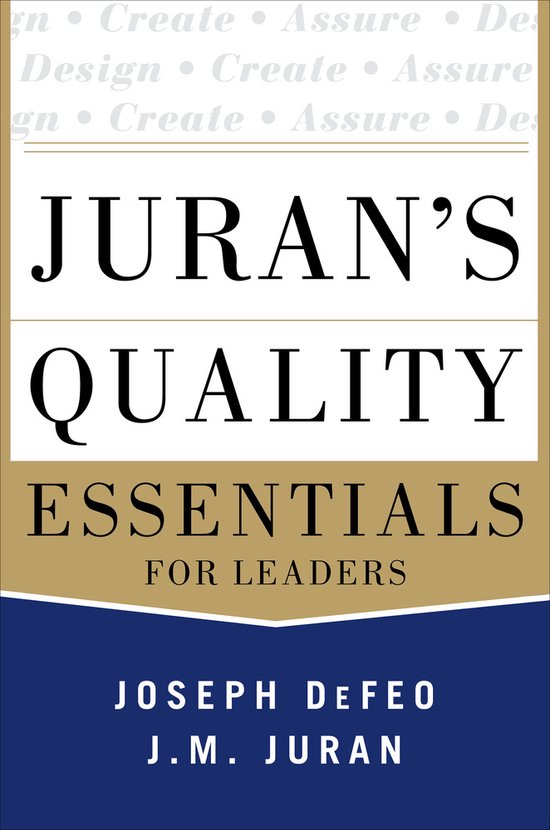 Jurans Quality Essentials - cover