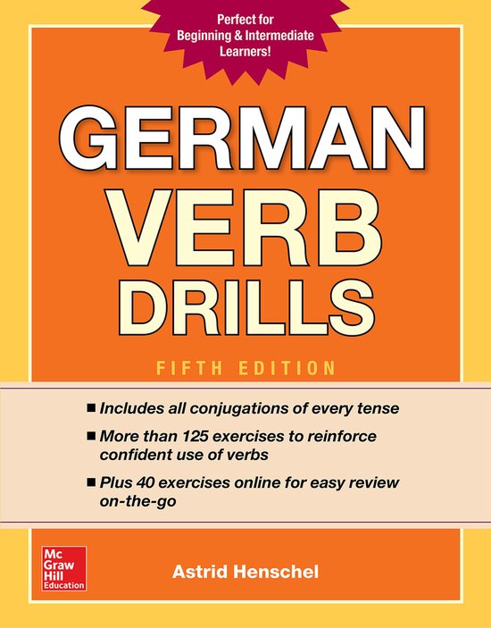 German Verb Drills - cover