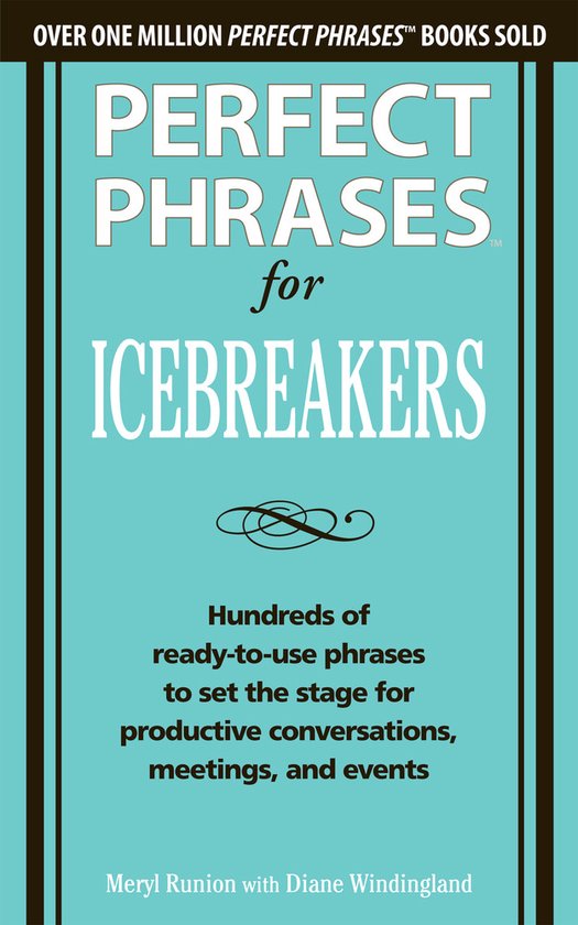 Perfect Phrases For Icebreakers - cover