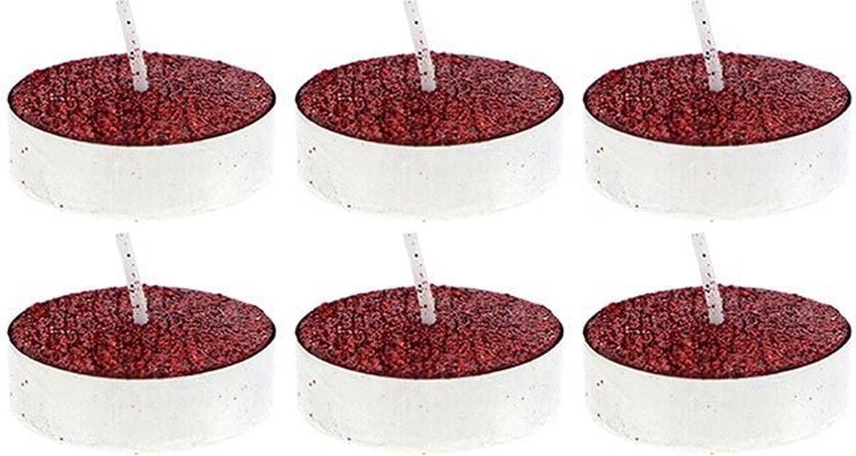 Unfocuüm zilver zilver zilver zilver - set van 6 pc's - Plastic - Wit - SILUMEN