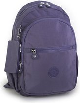 Nas Bag Travel Nurse Bag, Grand sac à couches, sac à couches, sac à dos essentiel unisexe, sac d'école (violet foncé)