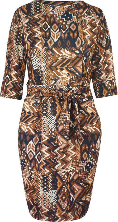 Jurk Pleun camel main image 1
