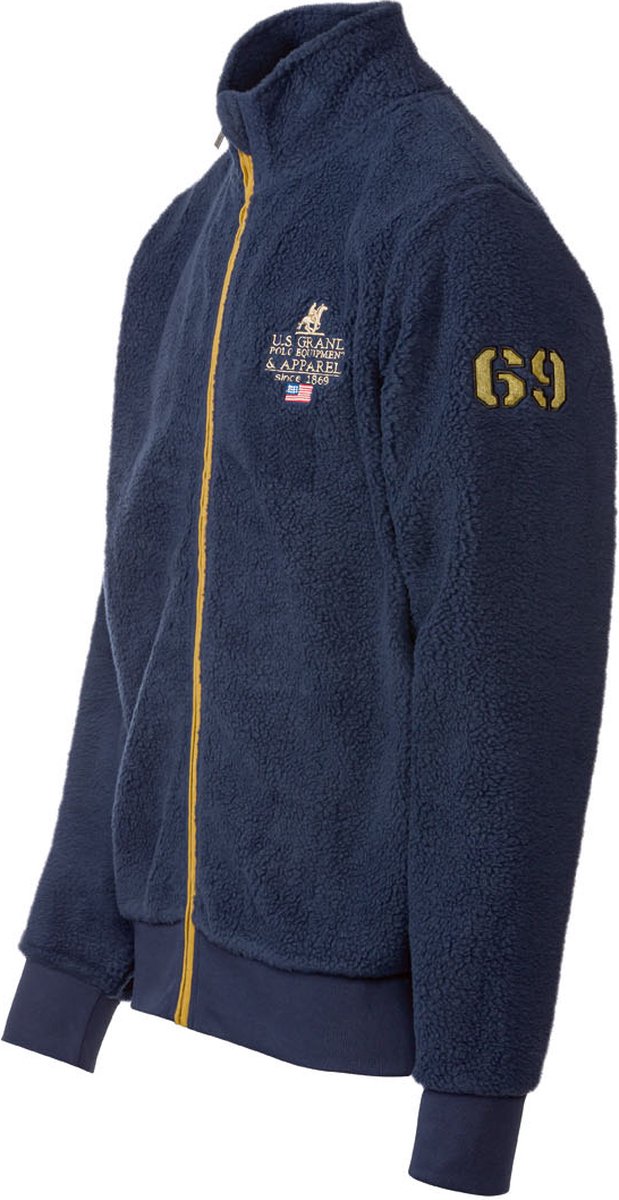 Livergy Heren Fleece Vest - Blauw - Maat M 48/50 - Met Rits