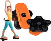 Waist Twist Disk Board - Nieuwe generatie Fitness Waist Twister, aparte schijf Torsion Disc Multifunctioneel, Indoor Slimming Sports Equipment voor draaitafel Aerobic Training Fitnessaccessoires