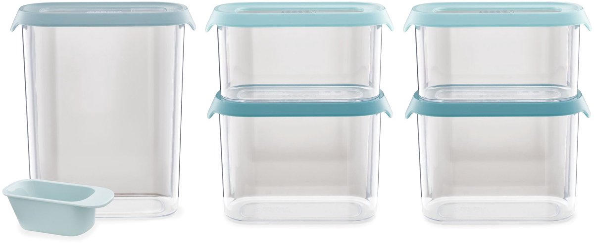 Joseph Joseph - CupboardStore Voedselcontainer Set van 5 Stuks - Polystyreen - Blauw