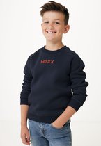 Mexx Basic Crew Neck Sweater Avec Manches Raglan Garçons - Marine - Taille 134-140