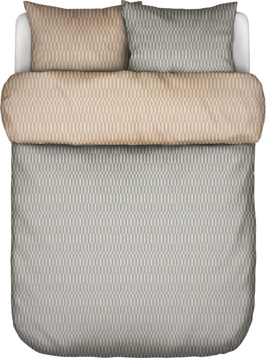 MARC O'POLO Sillia Dekbedovertrek Neutral Grey - Lits-Jumeaux XL – 260x200/220 cm