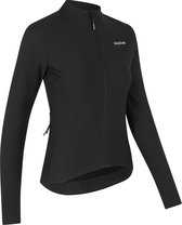 GripGrab - ThermaPace Thermo Fietsshirt voor Dames Lange Mouwen Lente Herfst Wielrenshirt Cycling Jersey - Zwart - Vrouwen - Maat XL