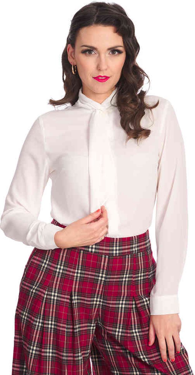 Banned - Grace Blouse - L - Wit