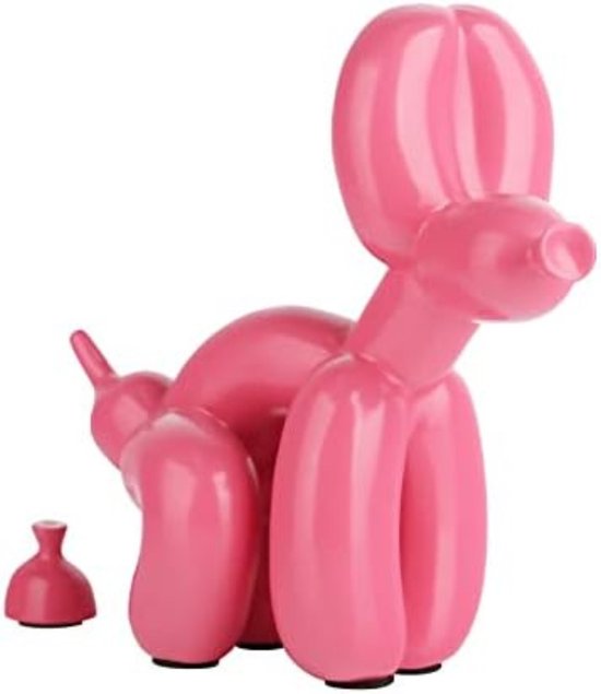 Casablanca Decorative Figure Sculpture Balloon Dog Statue - Modern Resin Art and Decoration - Street Art Design - Height 25 cm