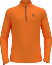 Mid Layer 1/2 Zip Essential Ceramiwarm- kleur: Oranje maat: L