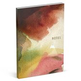 Lannoo Graphics - Notebook - Notitieboek - TEXTURES - Coloured Kraft Pink - Gelinieerd - A5