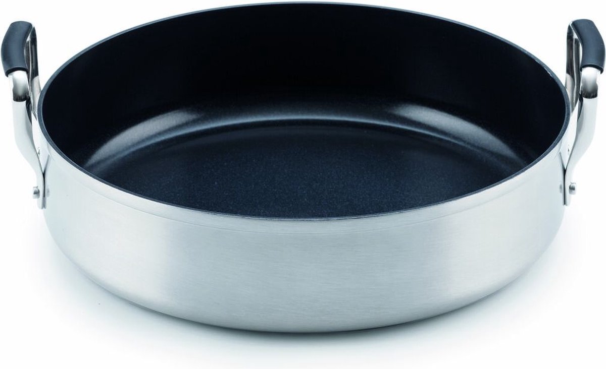 Kookpot Masterpro SMART MP Ø 28 cm Zwart/Zilverkleurig Aluminium