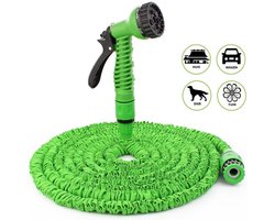 MD-goods® Uitrekbare Tuinslang tot 50 Meter - Tuinsproeier - Tuin Besproeien - Waterslang - Flexibel Elastisch