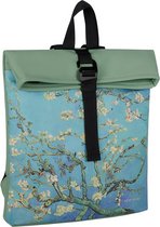 New Rebels Mart Art Los Angeles Amandelbloesem Mini 7L Rugzak Rolltop Waterafstotend