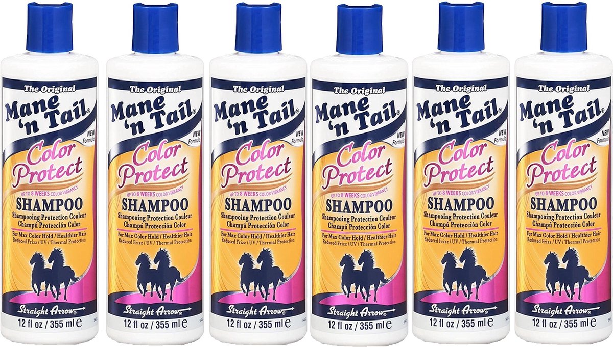 Mane n Tail - Color Protect Shampoo - 6 Pak - Voordeelverpakking