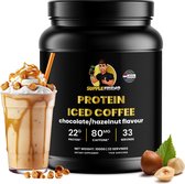 Supplefriend - Protein Iced Coffee - Whey Protein - Proteine Poeder - Eiwitpoeder - 80mg Caffeine (2 espresso's) - Chocolade/Hazelnoot - 33 shakes (1000g)