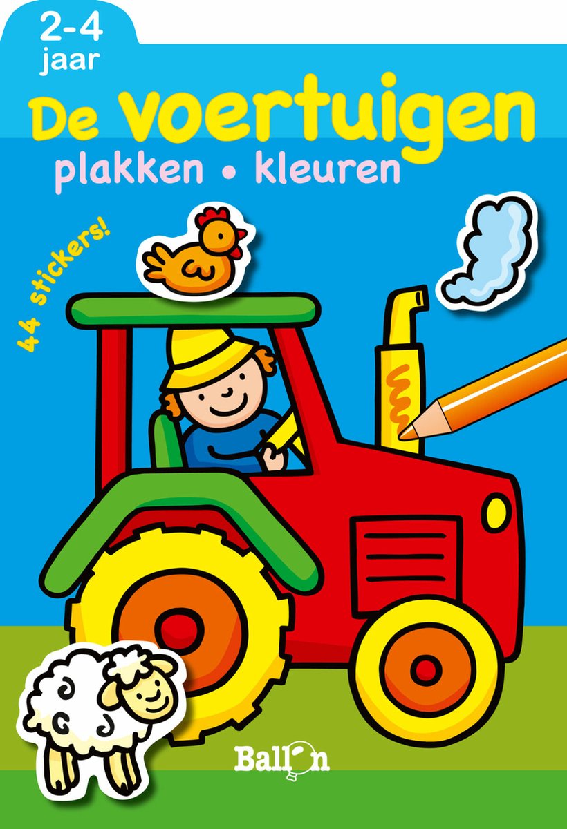 Omslag van Voertuigen (2-4 jaar)