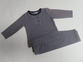 Wiplala - Ensemble - Meisje - T-shirt lange mouw + legging - streepje - 9 maand 74