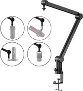 Microfoon Arm - Microfoonarm Standaard - Mic Stand - Microfoonhouder - Verstelbare Microfoonstandaard