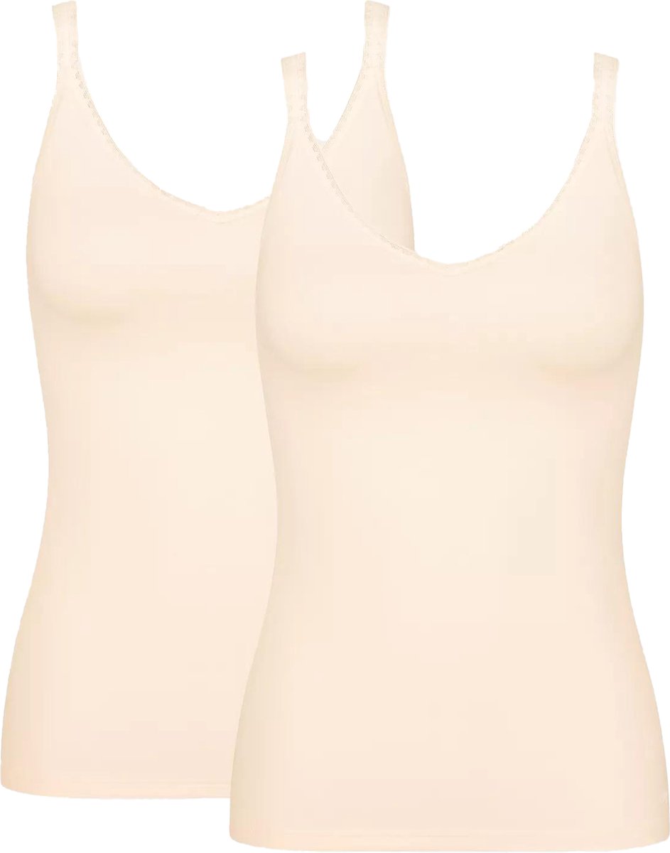 Sloggi GO Spaghetti Top 2-pack Brown creme