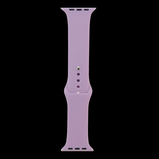 smartwatch bandje Silicoon voor watch bandje – Lavendel – Geschikt Voor 42 / 44 / 49mm – Smartwatch Siliconen Bandje