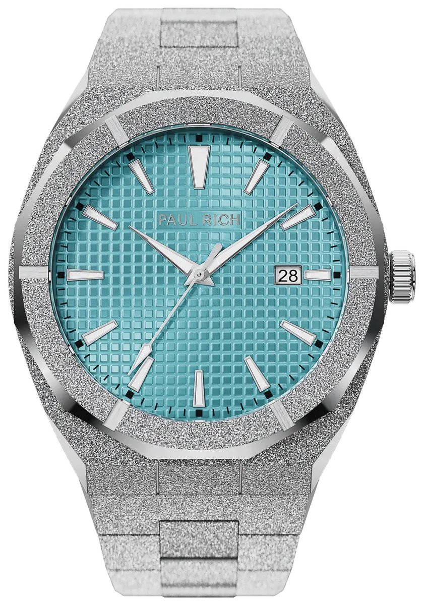 Paul Rich Frosted Star Dust Arctic Waffle Silver FSD32 horloge
