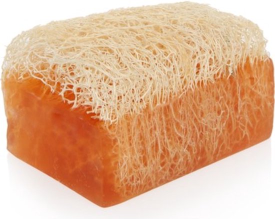 NATUURLIJKE LUFFA ZEEP/ EZEL MELK&HONING ESSENCE (3 STUKS)