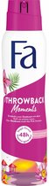 Fa Deo spray 150 ml Throwback Moments