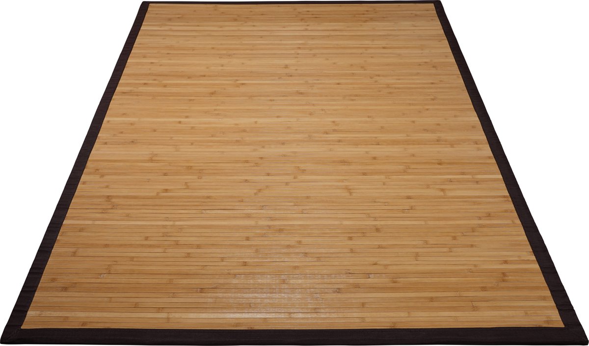 Tapis Bamboe Caramel 200 x 300 cm - tapis en bambou carré - tapis