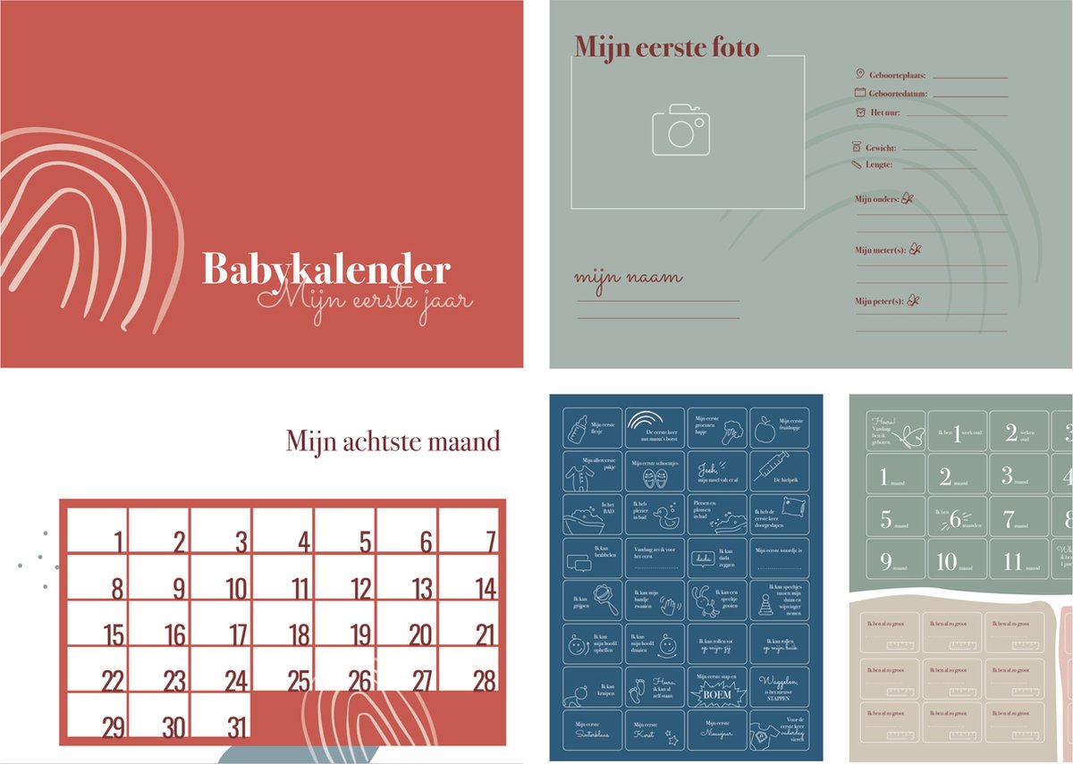 Goedkoopste Babykalender