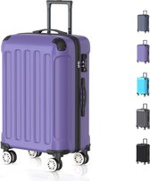 Voyagoux® Koffer - ABS koffer - S - Koffer - 35L - Paars