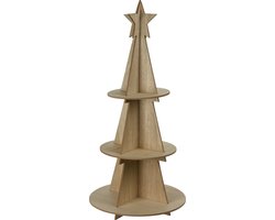 Etagere Xmas Tree Wood 38X79 cm