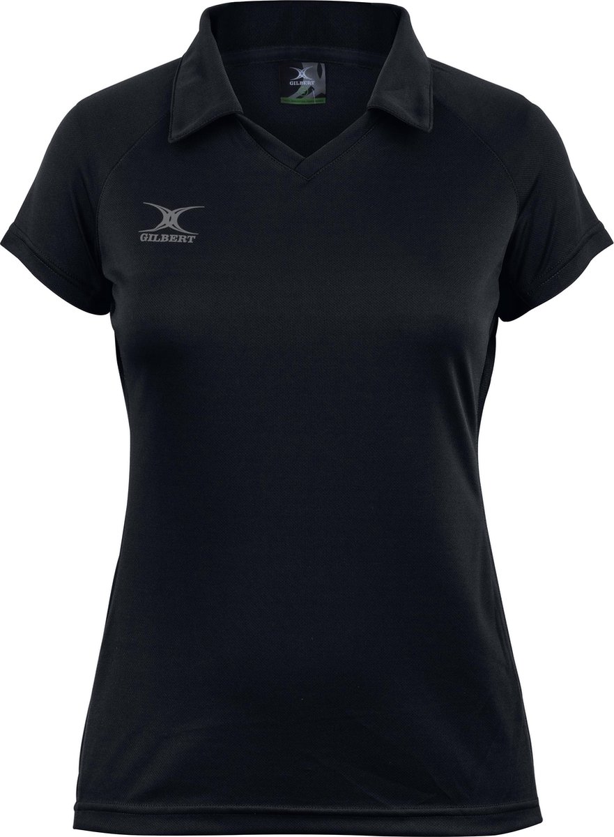 Gilbert Netball Eclipse Shirt Wmn - W 6 - Zwart