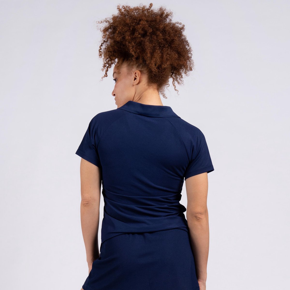 Gilbert Netball Blaze Shirt Wmn - W 18 - Navy