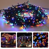 Cheqo® Kerstverlichting - Kerstboomverlichting - Kerstlampjes - 1000 LED - 20M - Voor Binnen en Buiten - Timer - Veelkleurig - 8 Lichtfuncties - Lang Snoer - Multicolor - Gekleurde Kerstverlichting - Sfeerverlichting - Feestverlichting