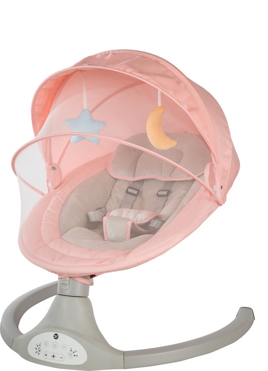 Transat Bébé électrique - Fauteuil à bascule - Fonction Bluetooth et haut-parleur  