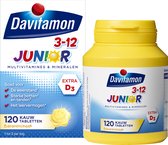 Davitamon Junior 3+ kauwvitamines - multivitamine kinderen - banaan - 120 stuks