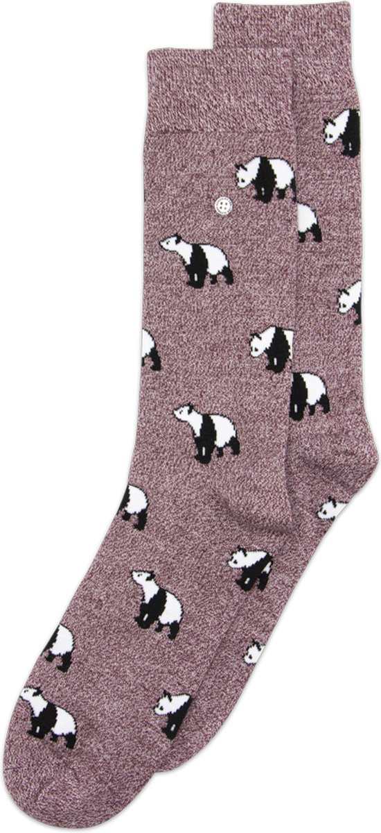 Alfredo Gonzales unisex sokken panda rood