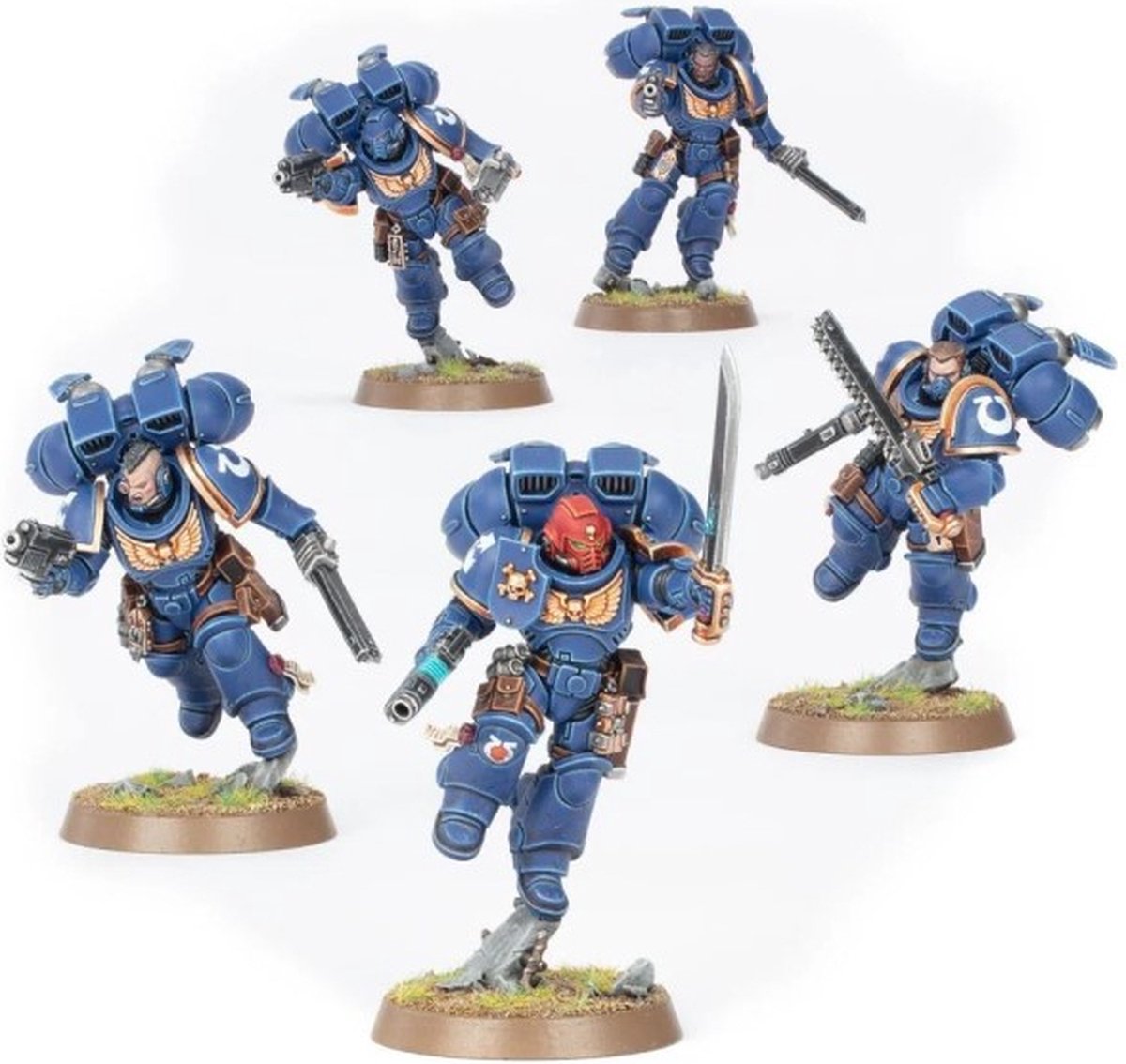 Games Workshop Warhammer - space marines jump pack intercessors - 48-13