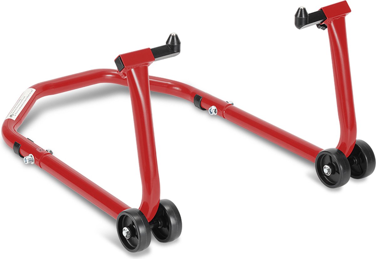Support à Bascule Pour Moto UISEBRT - Pince Roue Avant - Acier Revêtu - Pour Pneus 8-24 Pouces