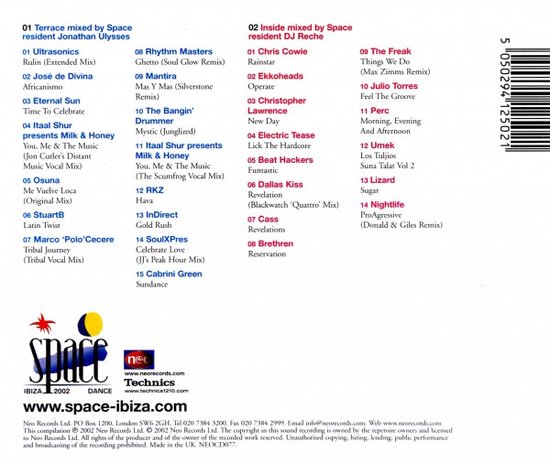 Space 2002 - Ibiza Dance [2CD]