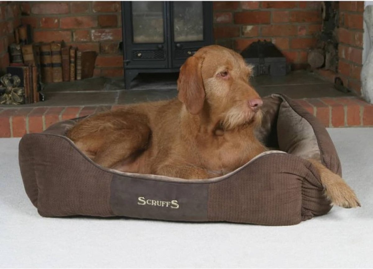 Scruffs Chester Box Bed hondenmand L 75x60 bruin thumbnail 2