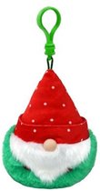 TY Beanie Boo's Clip Christmas Gnome Red Hat 7 cm 1 stuk