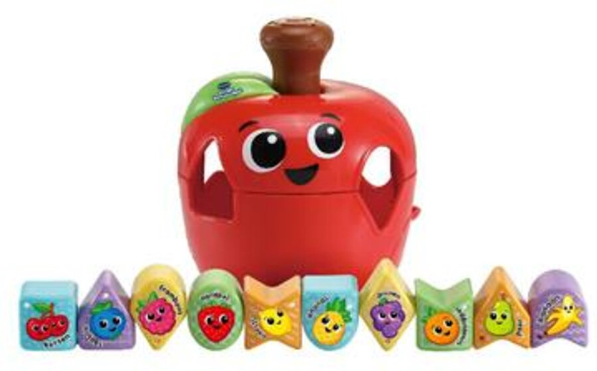 VTech Baby Vrolijke Vormenappel - Educatief Speelgoed - Fruit en Vormen -  Sint Cadeau... | bol